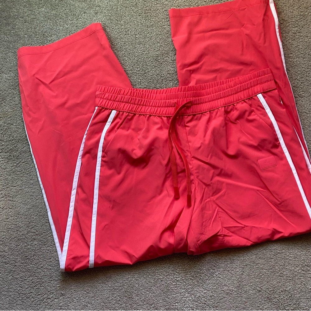 JoyLab Red Joggers with White Accents